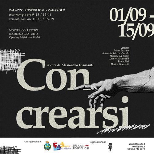 Locandina Concrearsi (Mostra collettiva) dal 1 settembre al 15 settembre 2024 Min